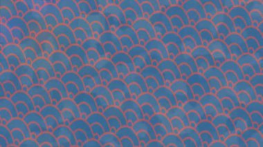 Soyut hareket desenli fütüristik video üretimi için dinamik dijital arkaplan