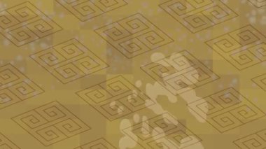 Benzersiz dijital animasyon tarzı grafikleri olan yaratıcı ortam tasarımı için yenilikçi hareket dokusu