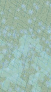 Soyut hareket desenli fütüristik video üretimi için dinamik dijital arkaplan