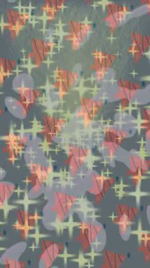 Soyut hareket desenli fütüristik video üretimi için dinamik dijital arkaplan