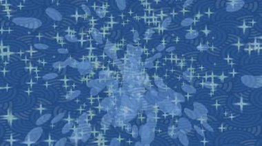 Benzersiz dijital animasyon tarzı grafikleri olan yaratıcı ortam tasarımı için yenilikçi hareket dokusu