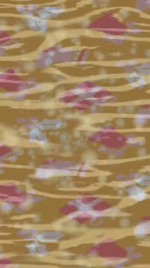 Benzersiz dijital animasyon tarzı grafikleri olan yaratıcı ortam tasarımı için yenilikçi hareket dokusu