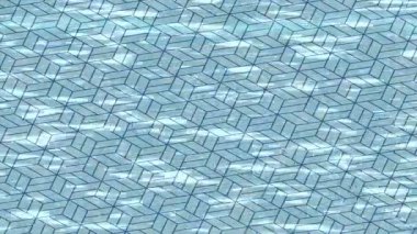 Benzersiz dijital animasyon tarzı grafikleri olan yaratıcı ortam tasarımı için yenilikçi hareket dokusu