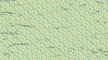 Lüks hareket projeleri için soyut tasarım stili animasyonu olan üst düzey dijital doku