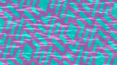 Benzersiz dijital animasyon tarzı grafikleri olan yaratıcı ortam tasarımı için yenilikçi hareket dokusu