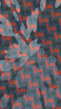 Estetik doku arkaplan tasarımı renkli hareket grafikleri ile moda film giriş profosyoneli