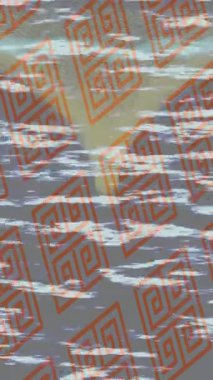 Estetik doku arkaplan tasarımı renkli hareket grafikleri ile moda film giriş profosyoneli