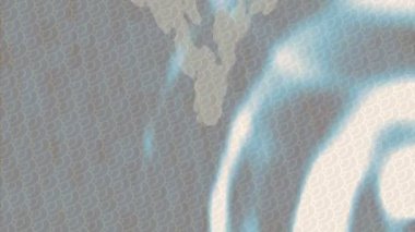 Benzersiz dijital animasyon tarzı grafikleri olan yaratıcı ortam tasarımı için yenilikçi hareket dokusu