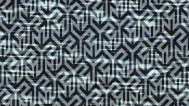 Benzersiz dijital animasyon tarzı grafikleri olan yaratıcı ortam tasarımı için yenilikçi hareket dokusu