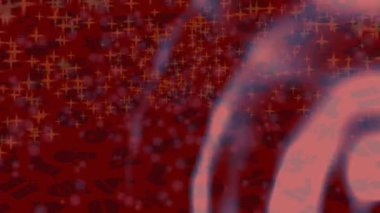 Dijital doku yüzey tasarım biçimi ile modern video animasyonu için gelişmiş hareket grafikleri