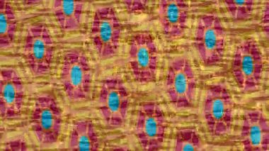 Benzersiz dijital animasyon tarzı grafikleri olan yaratıcı ortam tasarımı için yenilikçi hareket dokusu