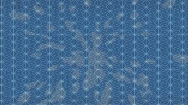 Soyut hareket desenli fütüristik video üretimi için dinamik dijital arkaplan