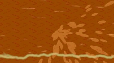 Organik desenli yüzey giriş stili video film sanatı ile soyut arkaplan tasarımı