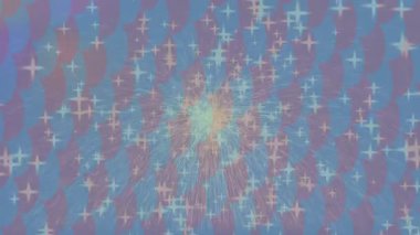 Modern medya üretimi için fütüristik dijital soyut doku sinematik tarz hareketli grafik ögesi