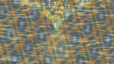 Lüks hareket projeleri için soyut tasarım stili animasyonu olan üst düzey dijital doku