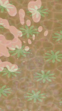 Yaratıcı video düzenleme film arkaplan tasarımı için minimalist organik hareket grafikleri