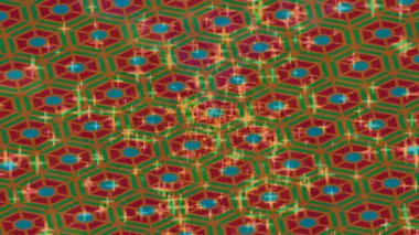 Benzersiz hareket grafikleri tasarım sanatına sahip yaratıcı film üretimi için özet bir arkaplan