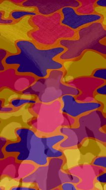 Estetik doku arkaplan tasarımı renkli hareket grafikleri ile moda film giriş profosyoneli