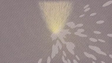 Benzersiz hareket grafikleri tasarım sanatına sahip yaratıcı film üretimi için özet bir arkaplan