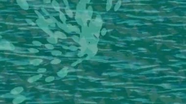 Benzersiz dijital hareket grafiklerine sahip yaratıcı sinematik projeler için yumuşak animasyon yüzeyi