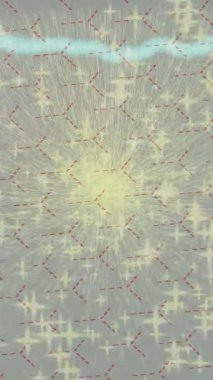 Dijital doku yüzey tasarım biçimi ile modern video animasyonu için gelişmiş hareket grafikleri