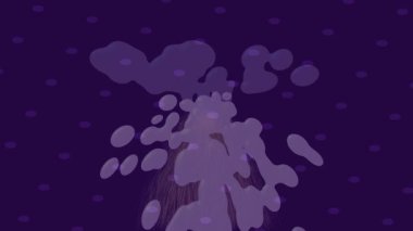 Benzersiz hareket grafikleri tasarım sanatına sahip yaratıcı film üretimi için özet bir arkaplan