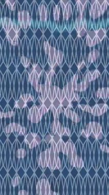 Soyut hareket desenli fütüristik video üretimi için dinamik dijital arkaplan