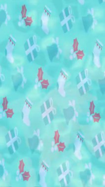 Soyut hareket desenli fütüristik video üretimi için dinamik dijital arkaplan