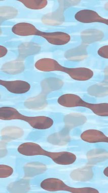 Benzersiz dijital hareket grafiklerine sahip yaratıcı sinematik projeler için yumuşak animasyon yüzeyi