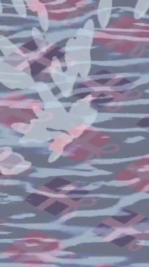 Benzersiz video giriş tasarımı projeleri için detaylı yüzey kalıbı film animasyon stili grafik girişi