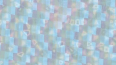 Estetik doku arkaplan tasarımı renkli hareket grafikleri ile moda film giriş profosyoneli