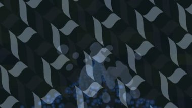 Dijital doku yüzey tasarım biçimi ile modern video animasyonu için gelişmiş hareket grafikleri