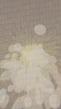 Estetik doku arkaplan tasarımı renkli hareket grafikleri ile moda film giriş profosyoneli