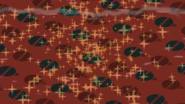 Benzersiz hareket grafikleri tasarım sanatına sahip yaratıcı film üretimi için özet bir arkaplan