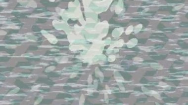 Soyut hareket desenli fütüristik video üretimi için dinamik dijital arkaplan