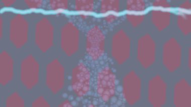 Profesyonel video projeleri sanat tarzı için organik hareketli arkaplan tasarımı