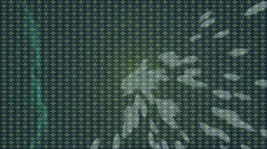 Benzersiz dijital hareket grafiklerine sahip yaratıcı sinematik projeler için yumuşak animasyon yüzeyi