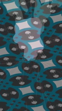 Benzersiz hareket dokusu tasarım sanatı ile profesyonel video düzenleme için modern soyut grafikler