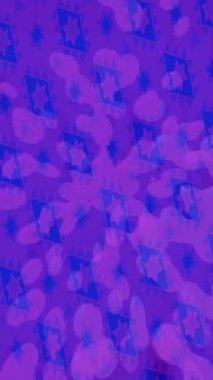 Benzersiz dijital animasyon tarzı grafikleri olan yaratıcı ortam tasarımı için yenilikçi hareket dokusu