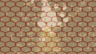 Dijital doku yüzey tasarım biçimi ile modern video animasyonu için gelişmiş hareket grafikleri