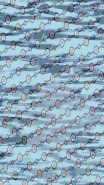 Soyut hareket desenli fütüristik video üretimi için dinamik dijital arkaplan