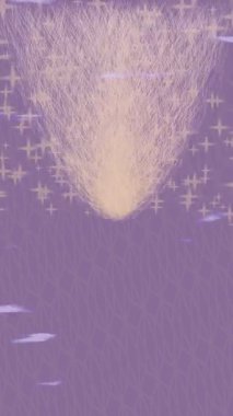 Benzersiz dijital animasyon tarzı grafikleri olan yaratıcı ortam tasarımı için yenilikçi hareket dokusu