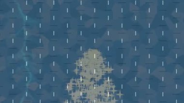 Organik desenli yüzey giriş stili video film sanatı ile soyut arkaplan tasarımı