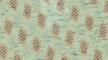 Benzersiz video giriş tasarımı projeleri için detaylı yüzey kalıbı film animasyon stili grafik girişi