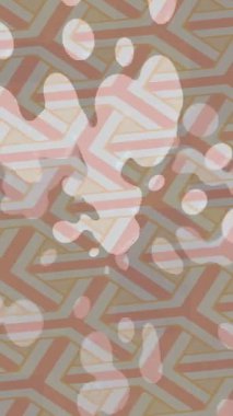 Lüks hareket projeleri için soyut tasarım stili animasyonu olan üst düzey dijital doku