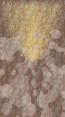 Soyut hareket desenli fütüristik video üretimi için dinamik dijital arkaplan