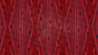 Benzersiz hareket grafikleri tasarım sanatına sahip yaratıcı film üretimi için özet bir arkaplan