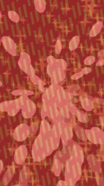 Lüks hareket projeleri için soyut tasarım stili animasyonu olan üst düzey dijital doku