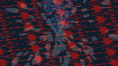 Benzersiz dijital animasyon tarzı grafikleri olan yaratıcı ortam tasarımı için yenilikçi hareket dokusu