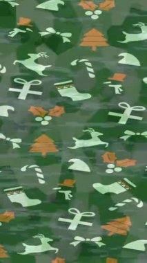 Organik desenli yüzey giriş stili video film sanatı ile soyut arkaplan tasarımı